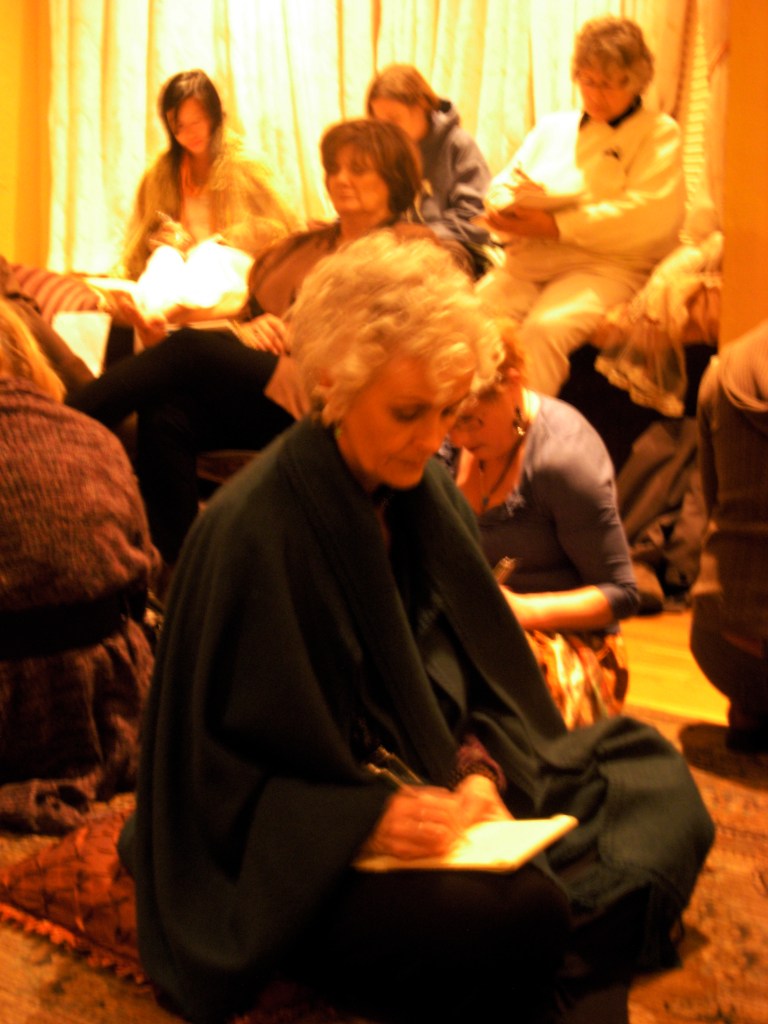 Journal writing before circle speak